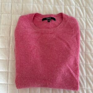 Quince Fuchsia Knit Top
